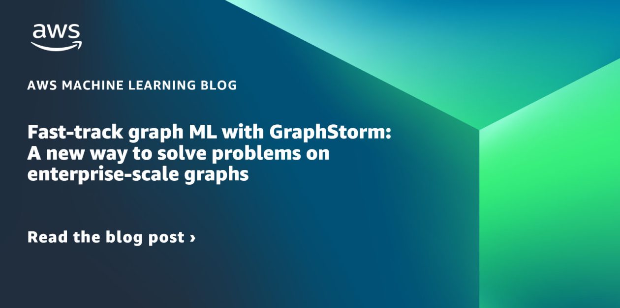 DGLGraph's tweet card. We are excited to announce the open-source release of GraphStorm 0.1, a low-code enterprise graph machine learning (ML) framework to build, train, and deploy graph ML solutions on complex enterpris...