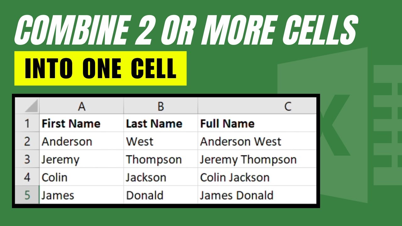 code_instinct's tweet card. Stop Doing It Wrong! The Correct Way to Combine 2 or more Cells into...