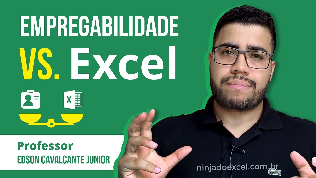 ninjadoexcel's tweet card. Empregabilidade vs Conhecimento no Excel - #1 Drops sobre Como...
