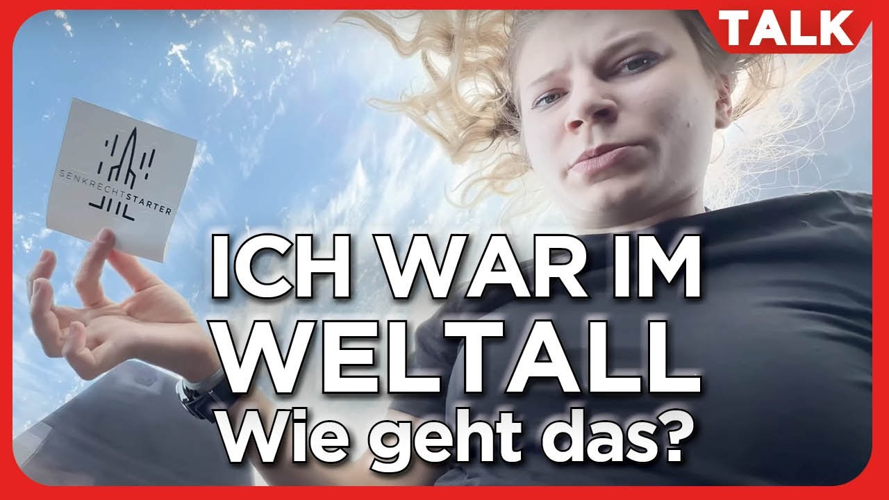 Senkrechtstart3's tweet card. Warum Raumfahrt jetzt für alle möglich wird! Rabea Rogge Interview |...