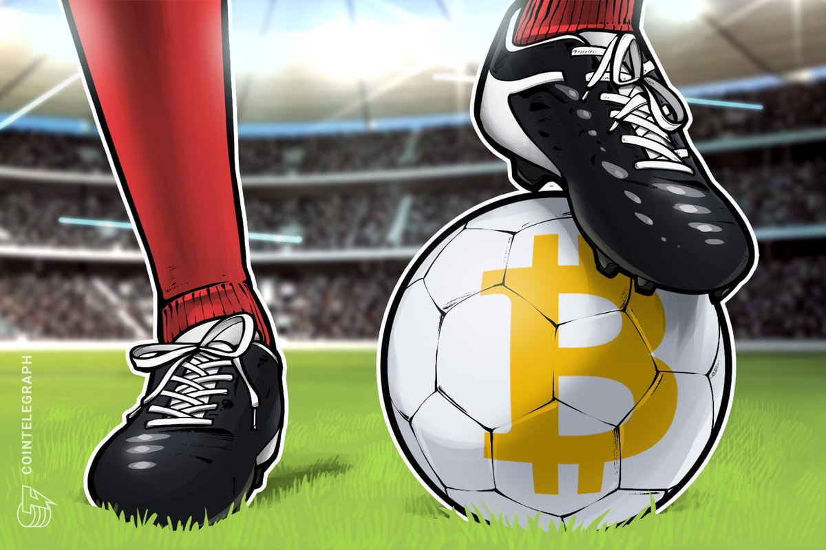 Cointelegraph's tweet card. Real Bedford offers support and praise of Bulgarian team Botev Plovdiv FC for adopting Bitcoin and Lightning Network payments.