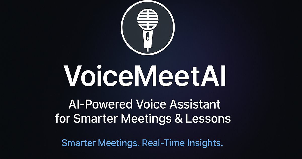 maxdevai33's tweet card. Transform your meetings with AI-powered voice transcription and insights.