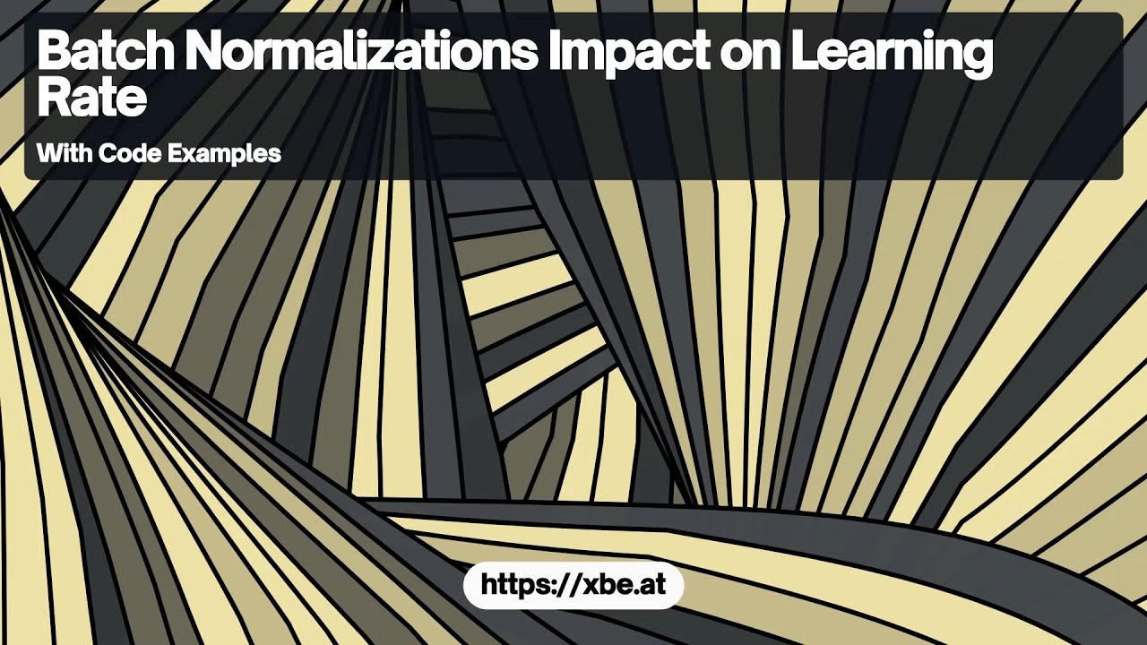 g_canale_'s tweet card. Batch Normalization's Impact on Learning Rate