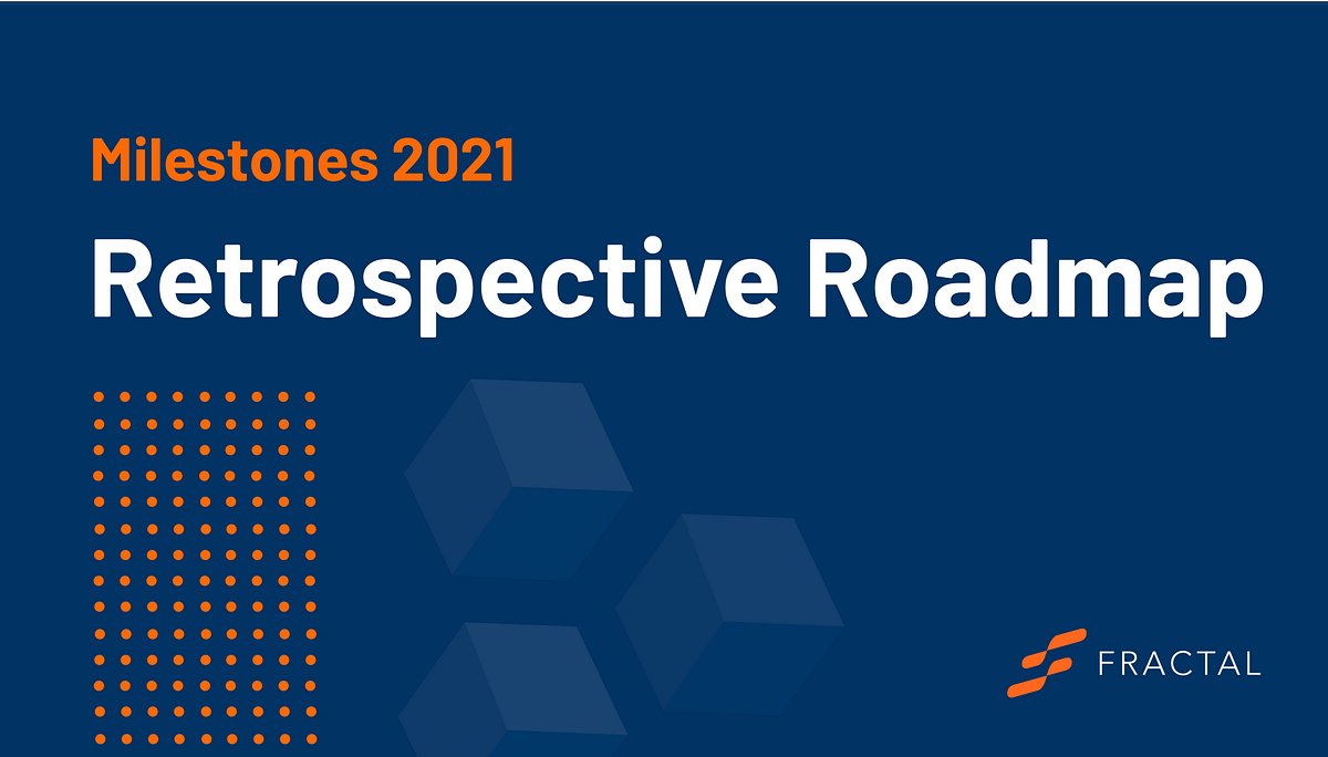 Fractal_ID's tweet card. Let’s take a look back at our latest developments.