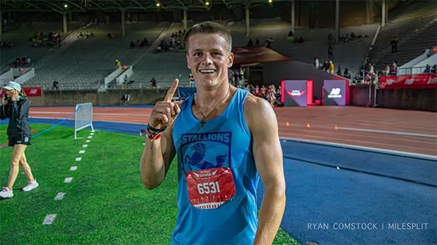 PennTrackXC's tweet card. Colton Dean (Pennsylvania) won the New Balance Nationals Decathlon title after two busy days of action.