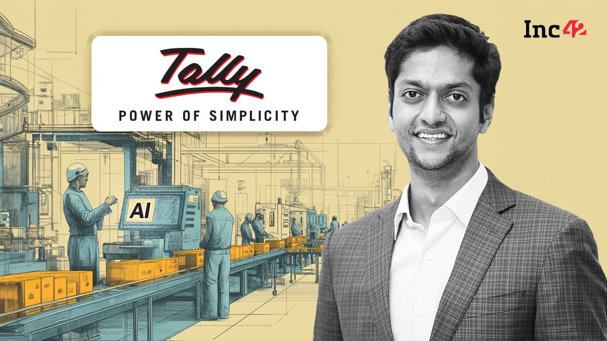 tallysolutions's tweet card. Tally Solutions has decided not to take any aggressive step to integrate AI for every customer from day one