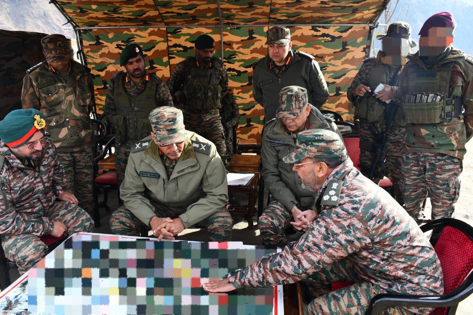TheEarthNews1's tweet card. Jammu, Dec 02: Northern Army Commander Lieutenant General Pratik Sharma reviewed the counter-terrorism grid in Kishtwar and Udhampur, and called for maintaining constant vigil, officials said on...