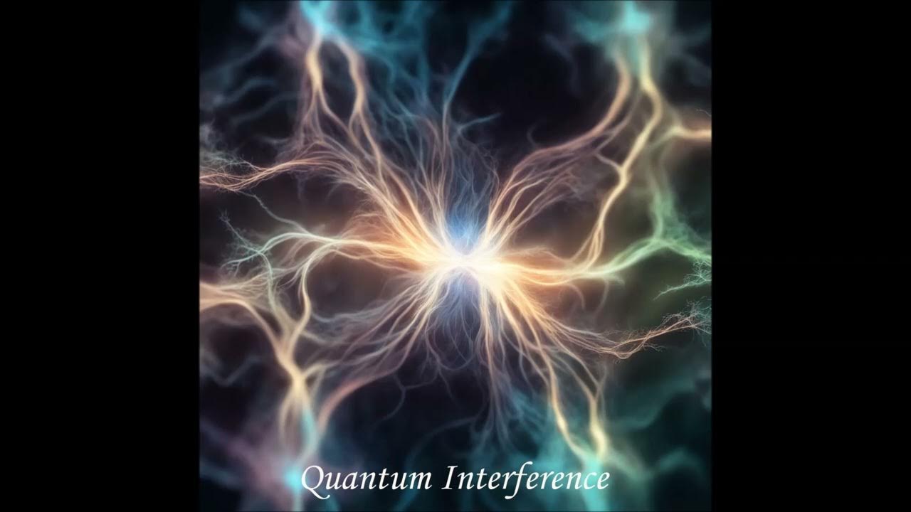 BeardedUniverse's tweet card. Quantum Interference - epic classical piece - from Entanglement