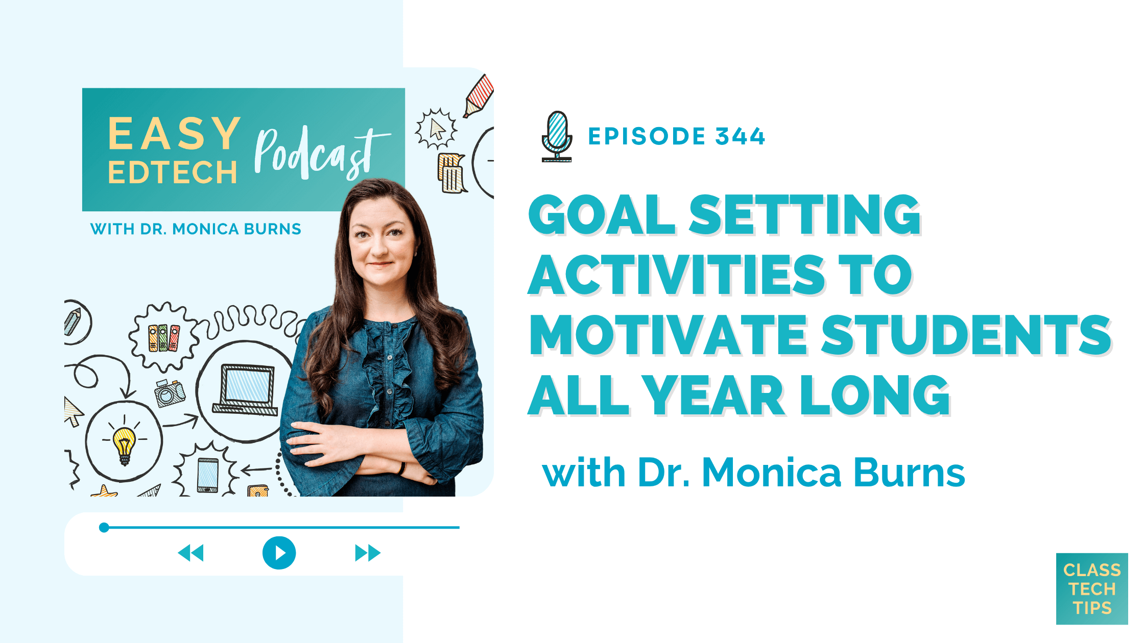 ClassTechTips's tweet card. Inspire student ownership & motivation! Get Goal Setting Activities, tips for any subject, and digital tools to help students track progress.