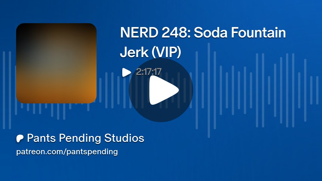 PPSnerd's tweet card. Get more from Pants Pending Studios on Patreon