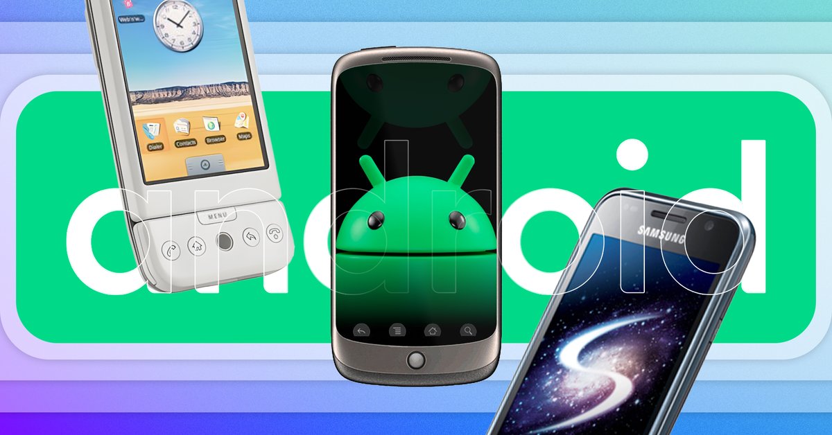 gauravshukla's tweet card. The pivotal players in Android's origin story.