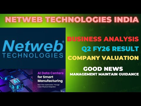 WizardsStocks's tweet card. Netweb Technologies Business Analysis || Q2FY26 Number || Company...