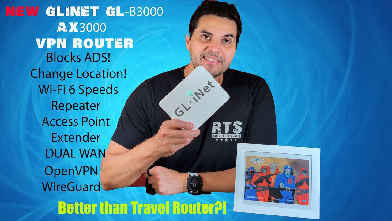 TheJabberTech's tweet card. GL.iNet Marble VPN Router : It Does it ALL!!