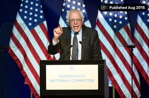 semaforben's tweet card. Progressives stealthily push the Democratic Party to the left of Hillary Clinton on a key issue for the economic left.