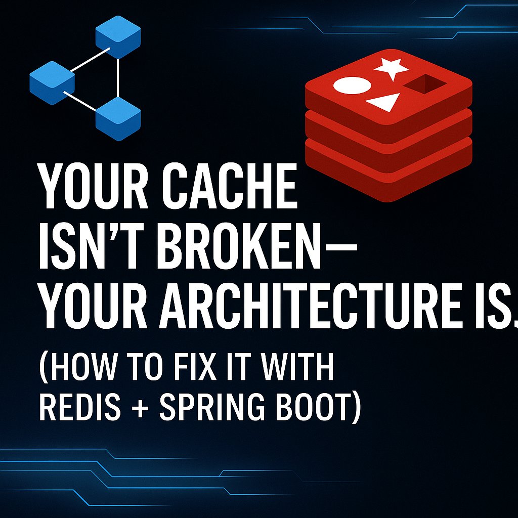 BuildCatalyst's tweet card. A deep dive into real-world caching patterns: read-through, write-behind, stale-while-revalidate, hybrid Caffeine layers, and the tricks…