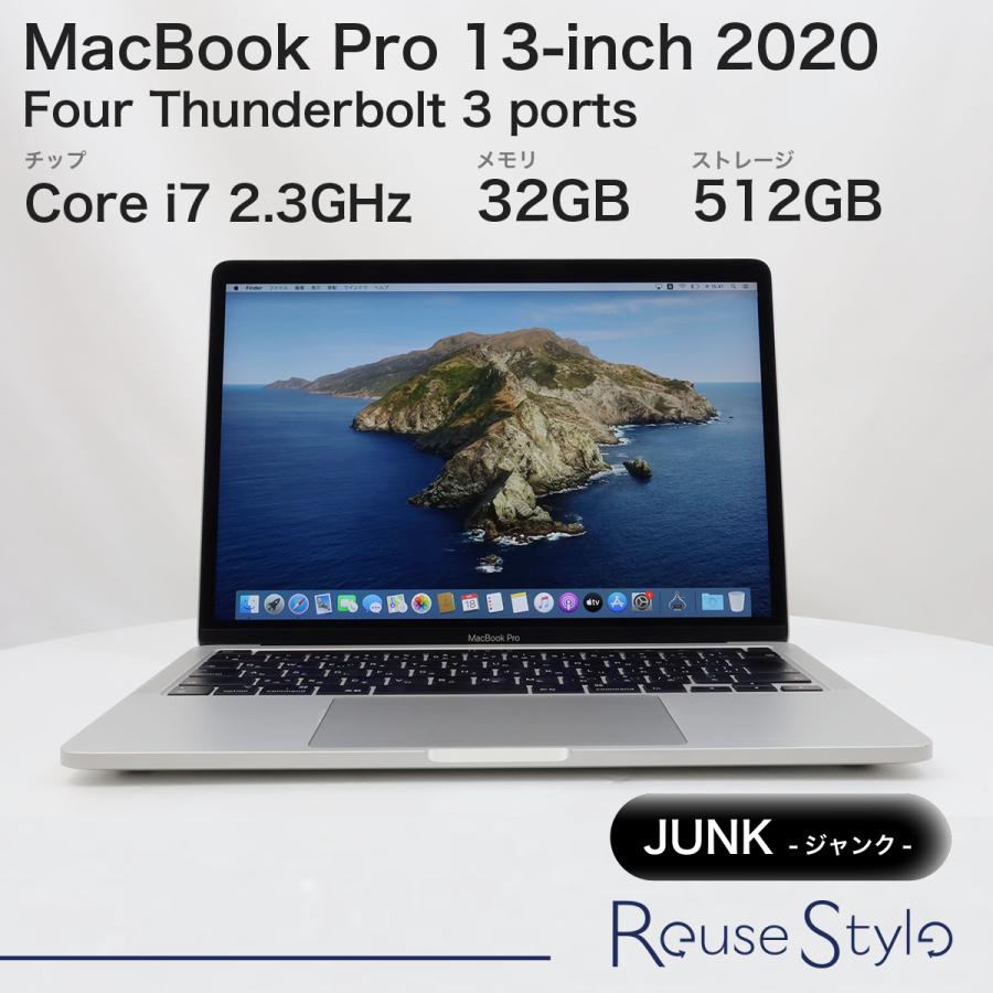 Reuse_Style's tweet card. 商品ランク JUNK -ジャンク-：起動や動作が安定せず、一般的な使用が難しい状態。 **こちらの商品はジャンク品となります** **返品・交換は受け付けておりません** 販売年 2020 商品名 MacBook Pro 13-inch 2020 Four Thunderbolt 3 ports メーカー名 Apple カラー シルバー 型番 MWP42J/A ※カスタマイズの場合は元型番記載...