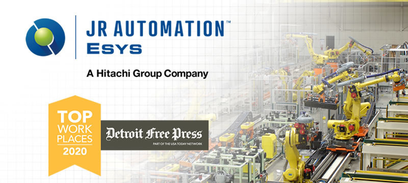 ProIndCon's tweet card. /PRNewswire/ -- Esys Automation, a JR Automation company, has been awarded a Top Workplaces honor by the Detroit Free Press for the seventh consecutive year....
