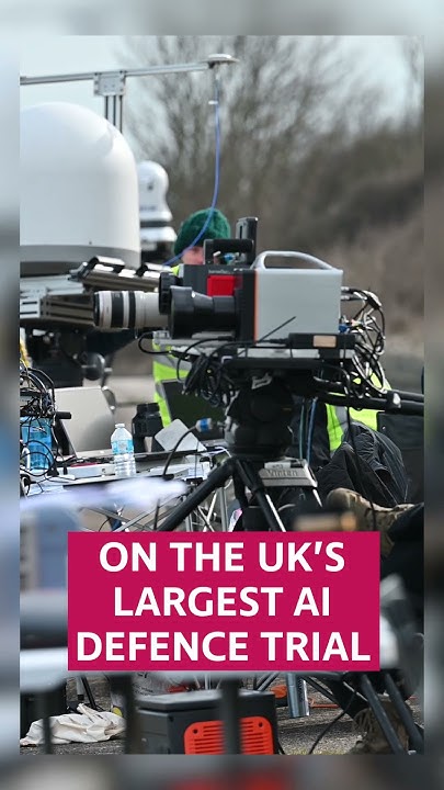 dstlmod's tweet card. UK's Largest AI Defence Trial