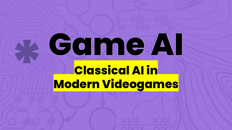 AlanZucconi's tweet card. Game AI is the ultimate course on Classical AI in modern videogames, covering everything you need to know, from Behaviour Trees to Neural Networks. Taught by a Senior Lecturer and Game Developer,...