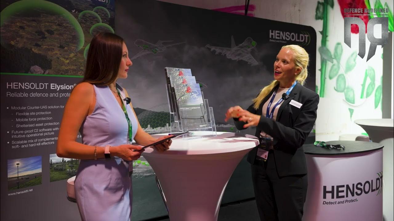 hensoldt's tweet card. Hensoldt at DroneVation & Defence Event - Next Gen C-UAS solutions
