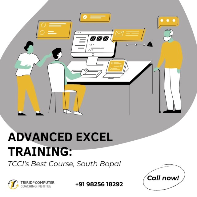 tccicomputer's tweet card. TCCI’s Best Advanced Excel Training near South Bopal, Ahmedabad. Master Pivot Tables, VLOOKUP, & VBA to become a data powerhouse. Enroll now!