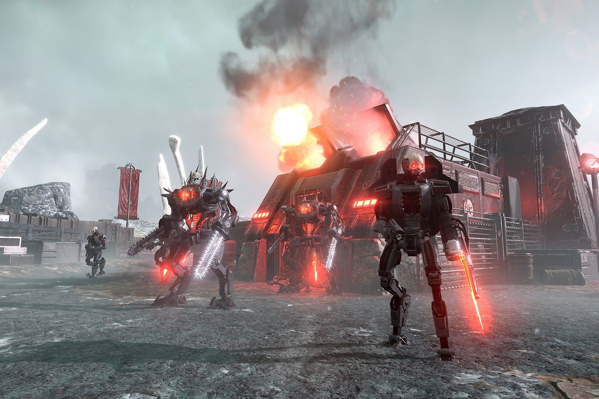 ThePhoneMantra's tweet card. Helldivers 2 is a squad-based, third-person shooter set in a chaotic and action-packed sci-fi universe.