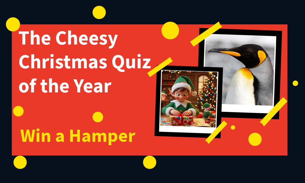 CheeseSolutions's tweet card. Cheesy Christmas Quiz of the Year | Ingredient Solutions
