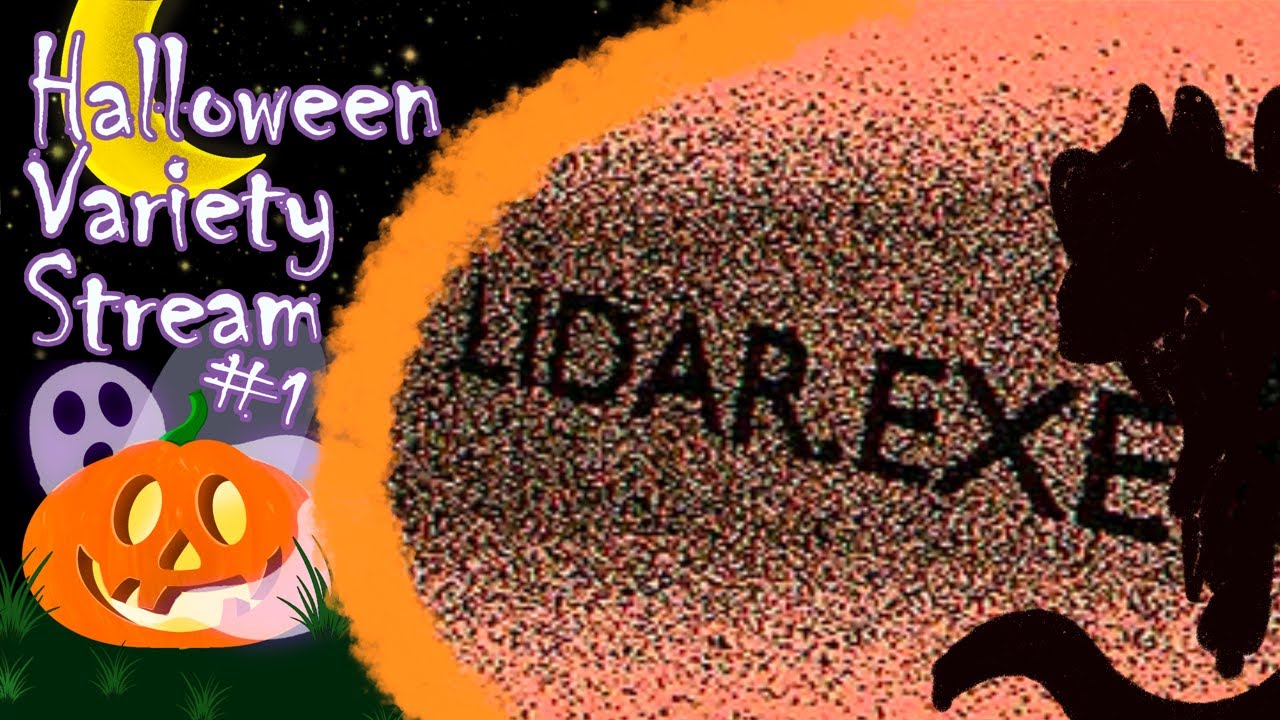 Dragon_Library2's tweet card. LIDAR.exe - Halloween Variety Month - Week 1 - Dragon's Arcade
