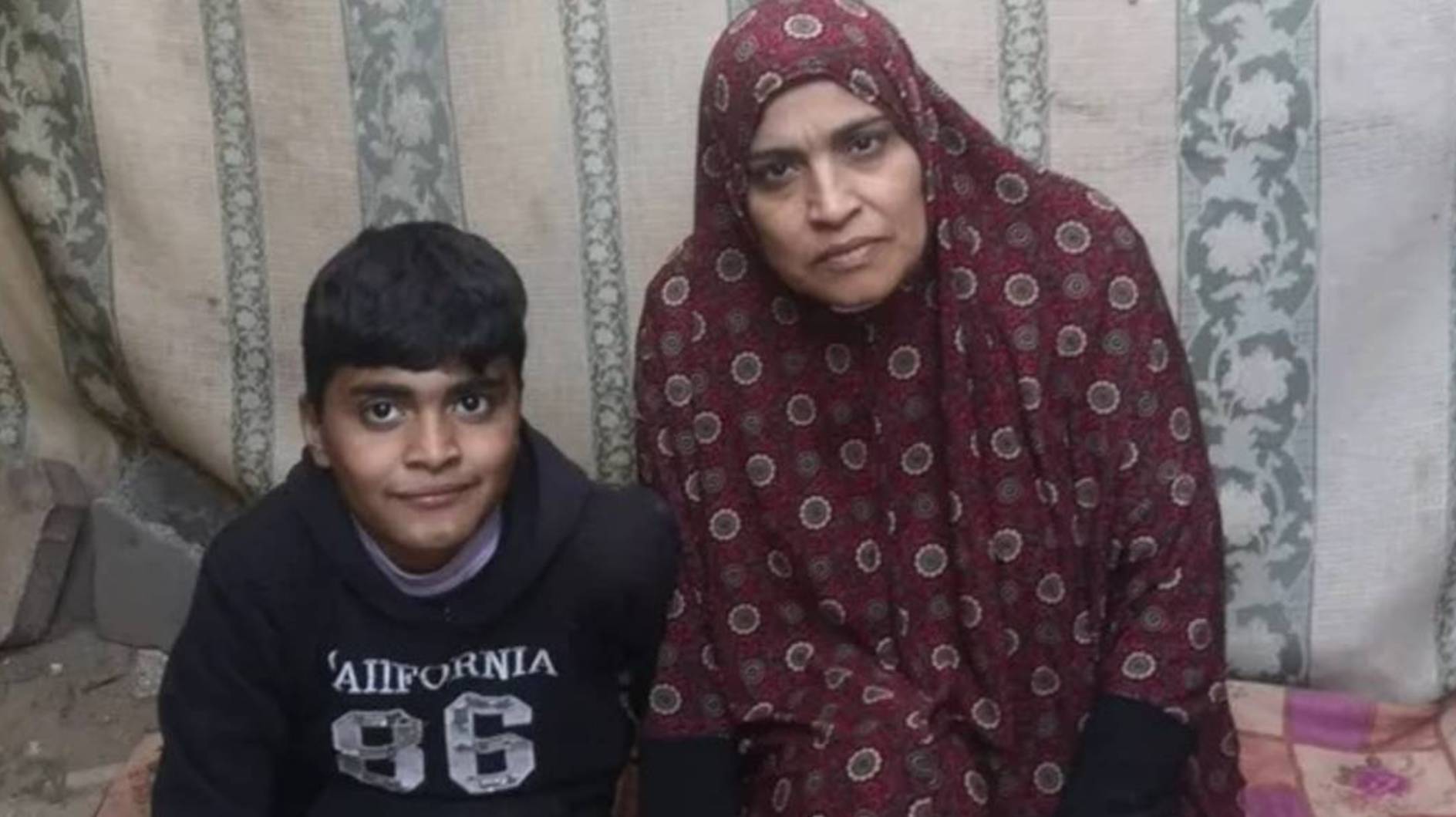 zuzuelsarookh's tweet card. Hello everyone, I am raising money for Adam who is 13 years old and his two sick parents. Donations for this campaign will go towards evacuation, basic necessities like food, water, and shelter, and...