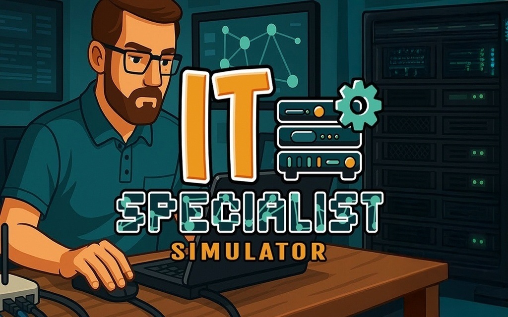 33bitsES's tweet card. Probamos IT Specialist Simulator, otro simulador inmersivo basado en una profesión, esta vez como técnico en IT, para "trabajar" desde casa.