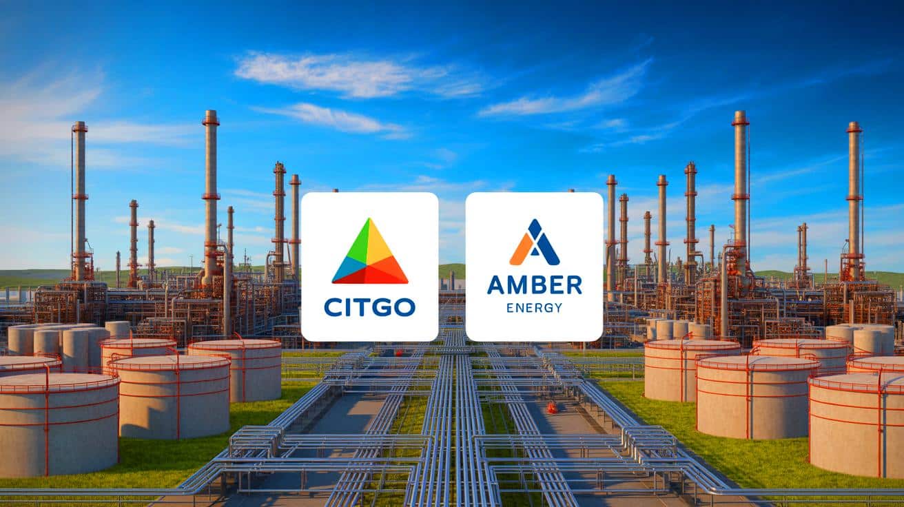 EnergyReporters's tweet card. Amber Energy, an affiliate of Elliott Investment Management, is poised to take over Citgo Petroleum’s refineries, terminals, and other assets following a