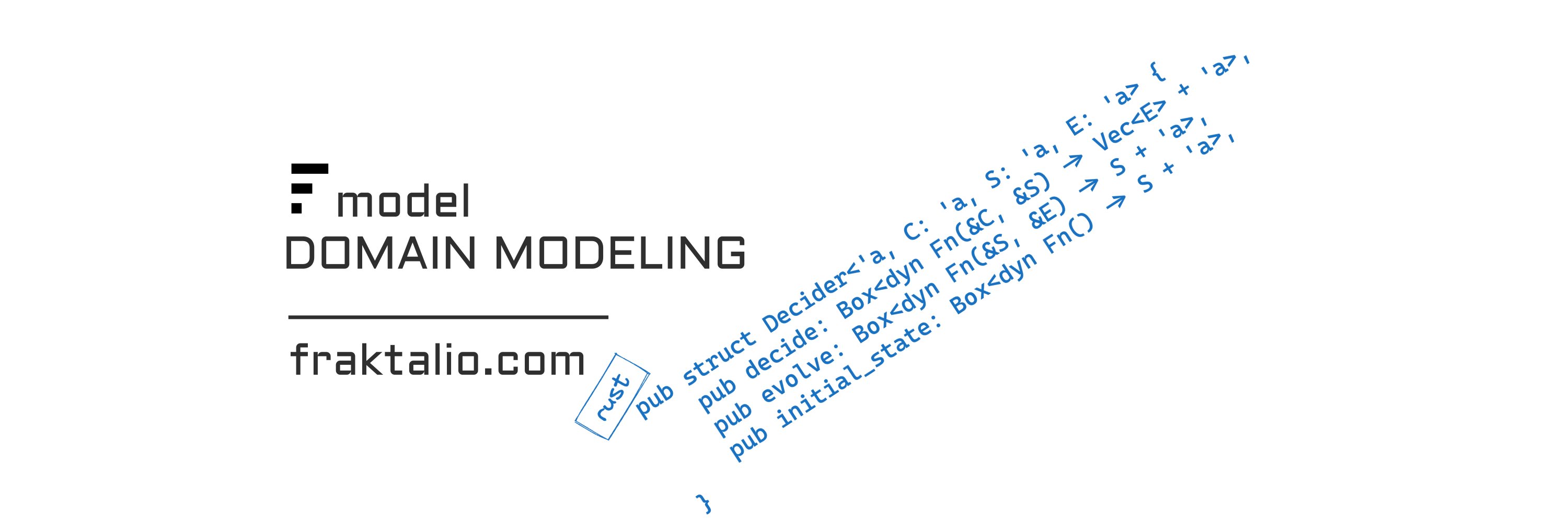 fraktalio's tweet card. Domain modeling. Event sourcing. CQRS. Contribute to fraktalio/fmodel-rust development by creating an account on GitHub.