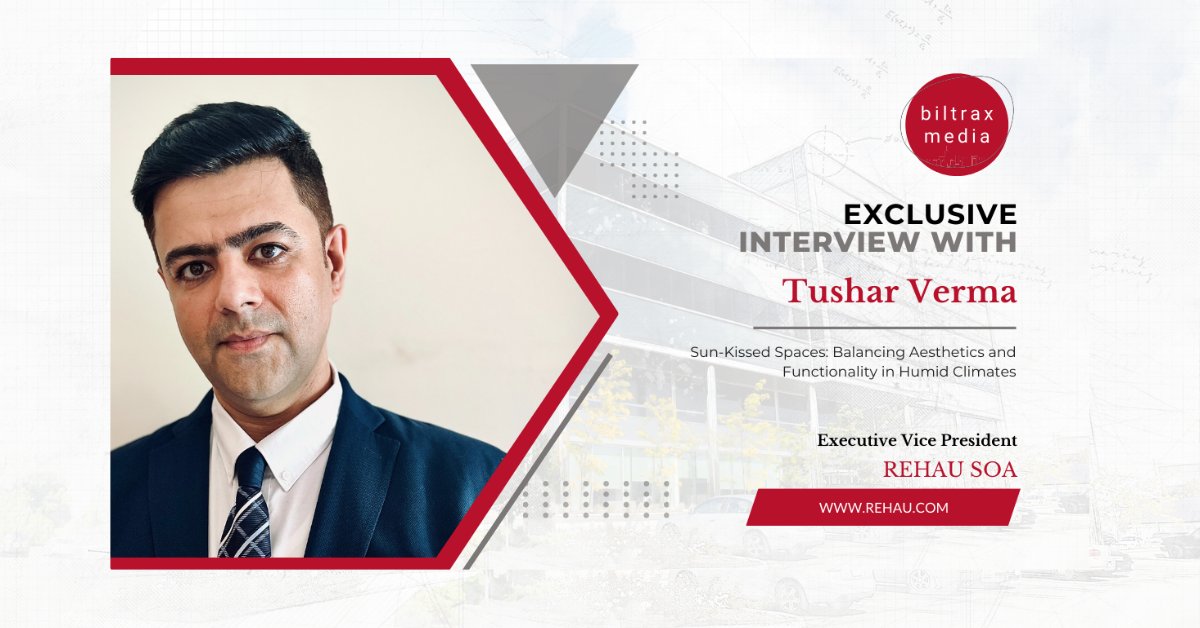 Biltrax_Media's tweet card. Humid climate design combines smart materials and timeless methods to create cool, bright, and long-lasting spaces.