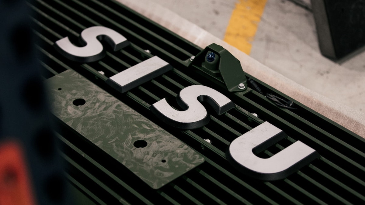 SisuAuto's tweet card. SISU ’s core competences are in the product development and production of trucks and military vehicles.