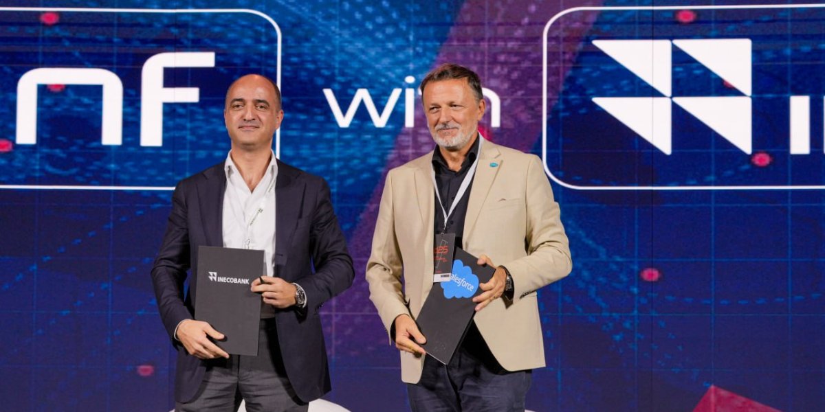 abnews_am's tweet card. ABNEWS - Ինեկոբանկի հետ նոր համագործակցությամբ համաշխարհային ճանաչում ունեցող Salesforce-ը գալիս է...