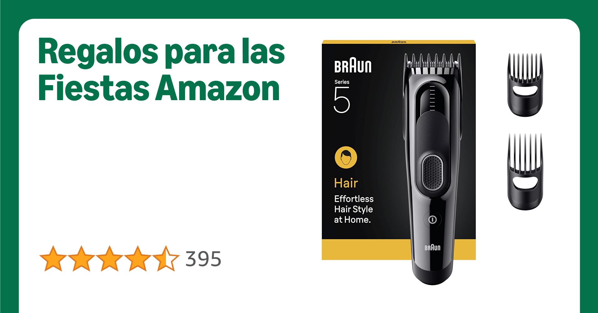 chollosdelsuper's tweet card. Logra fácilmente tu estilo de pelo desde casa con las cortapelos Braun. Las láminas de corte afiladas para toda la vida facilitan el recorte del pelo a cualquier longitud o grosor. Con 2 peines, 17...