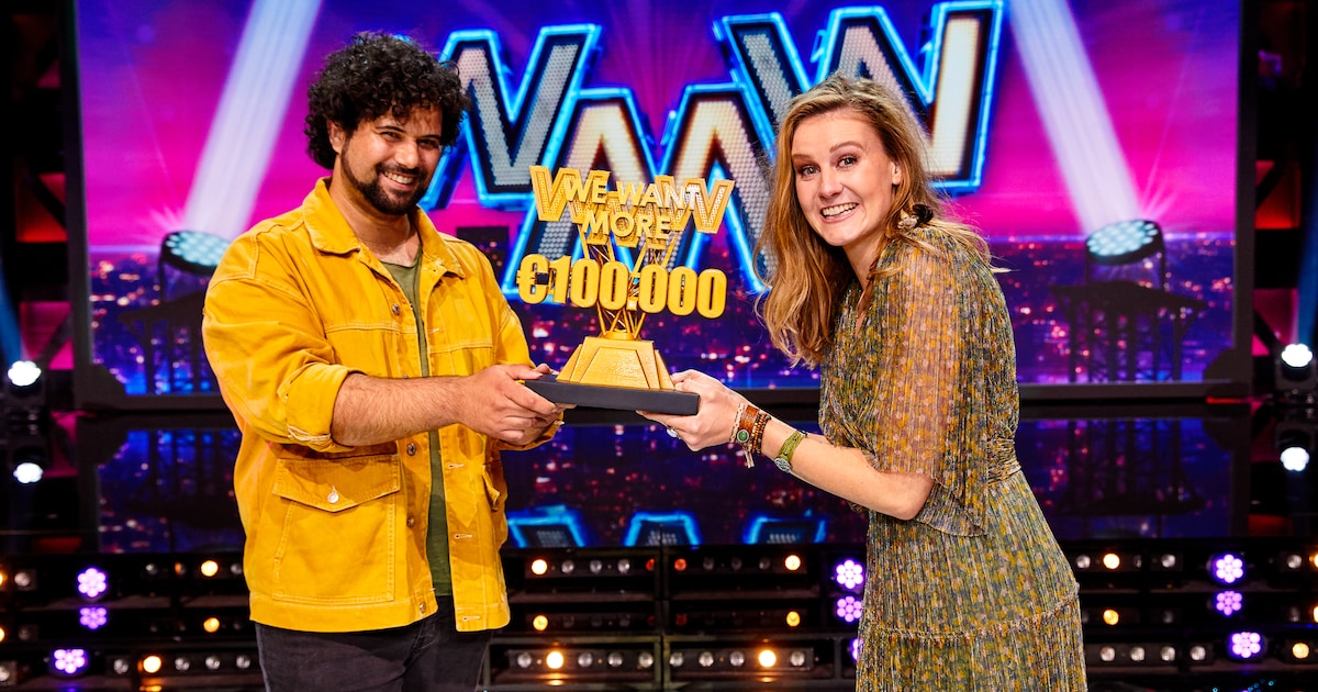 ADshownieuws's tweet card. Een Nederlandse vrouw die het Portugese levenslied zingt en daarmee ook nog eens de talentenshow We Want More heeft gewonnen: dat is bijzonder, vinden ze in Portugal. En dus bereikten fadozangeres...