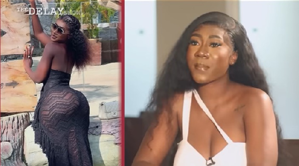 TheGhanaWeb's tweet card. Hajia Bintu admitted to pushing a narrative about her buttocks having flooded social media platforms with pictures that had her flaunting her behind.