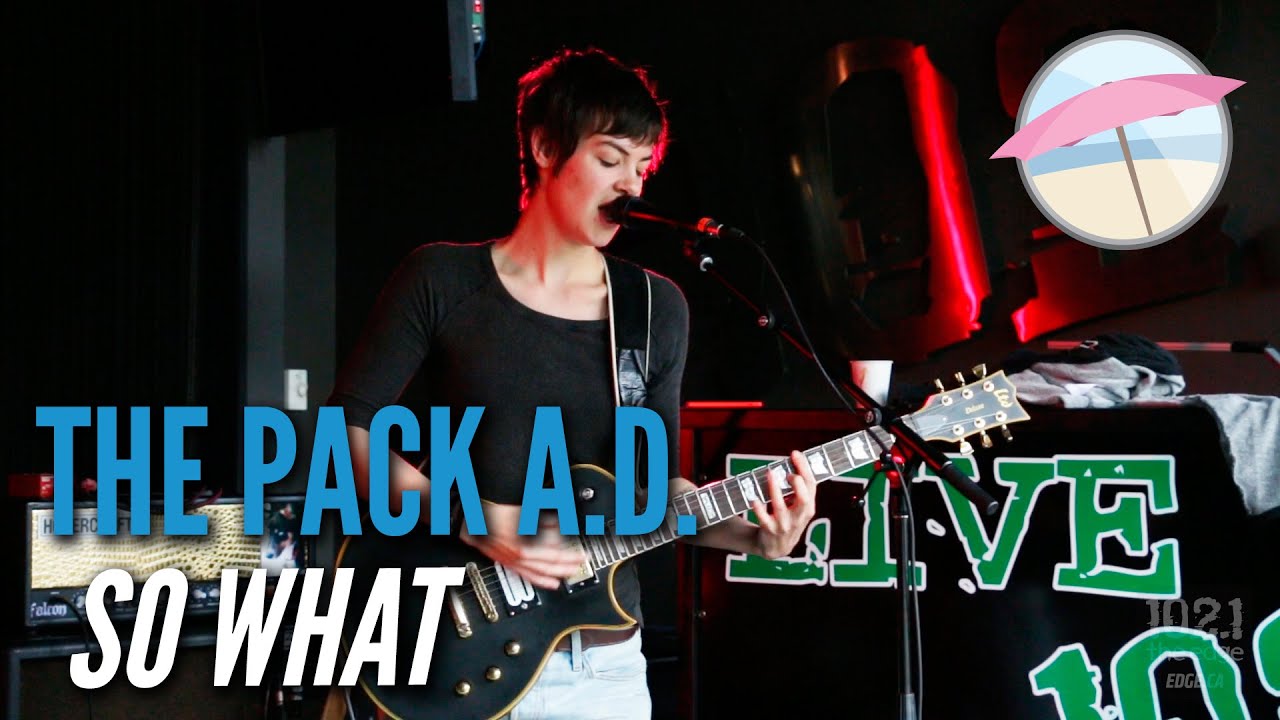 TheMSS_official's tweet card. The Pack A.D. - So What (Live at the Edge)