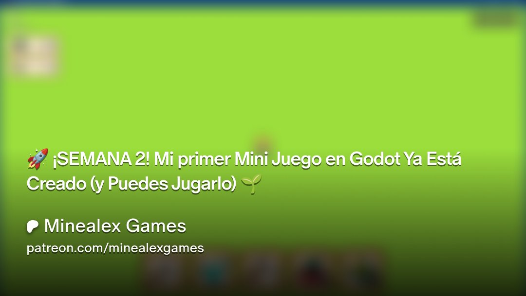 Minealex_'s tweet card. Get more from Minealex Games on Patreon