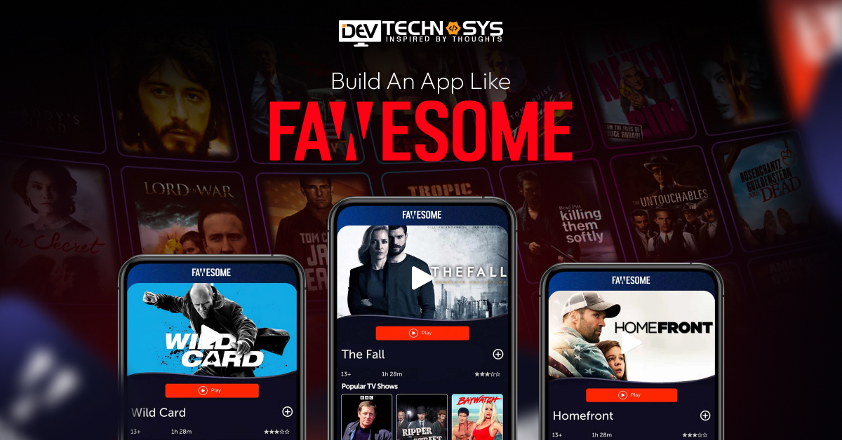 DevTechnosys's tweet card. Create a drama streaming experience by choosing us to Build An App Like Fawesome with features, AI recommendations, and user engagement.