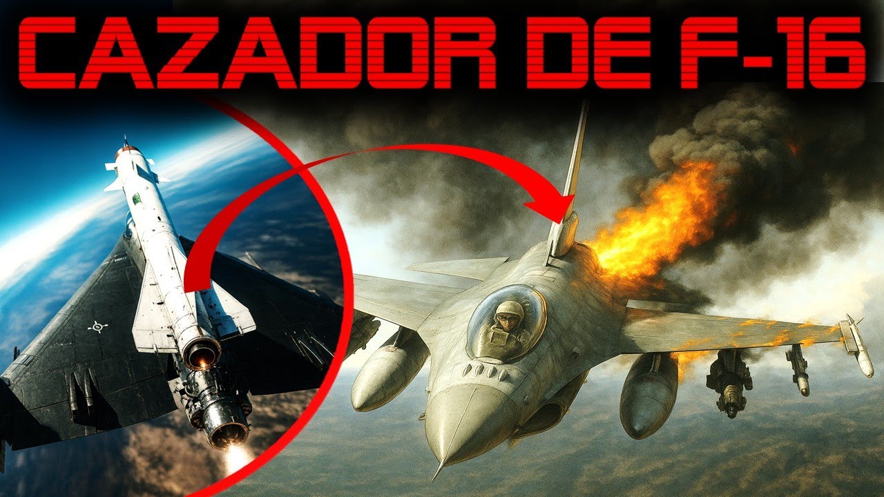 Techlion5's tweet card. 🔴 CAZADORES DE F-16 🔴 DRONES RUSOS CON MISILES AIRE – AIRE 🔴