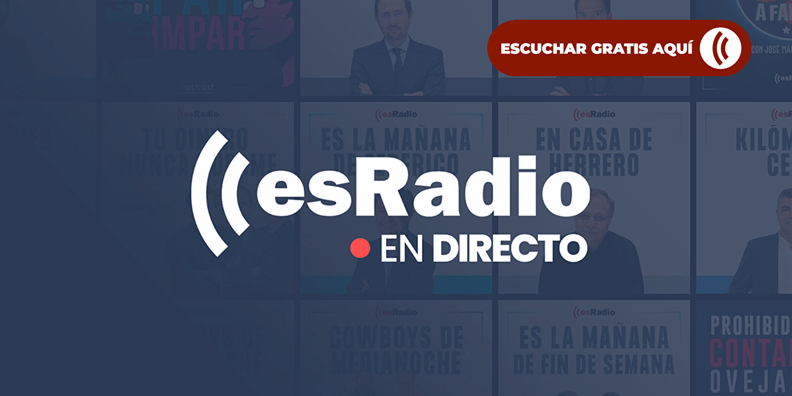 galiciaesradio's tweet card. Sigue en directo todas las noticias y programas de esRadio, con Federico Jimenez Losantos, Dieter Brandau y Luis Herrero, a través de la radio online