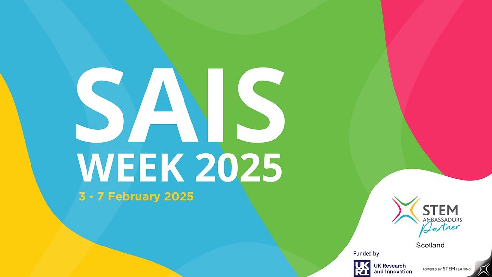 ScotSTEMAmb's tweet card. February 3rd - 7thSTEM Ambassadors in Scotland Week is an opportunity for us at SSERC to celebrate all of our wonderful STEM Ambassadors! This week is all about you: we have opportunities to find new...
