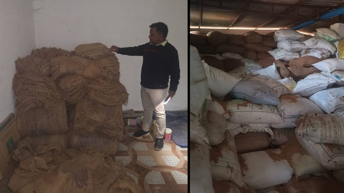 lalluram_cg's tweet card. रायगढ़ जिले में जिला प्रशासन के महज दो दिनों के अभियान में 12 प्रकरणों में 4447.20 क्विंटल से अधिक धान जब्त किया है.