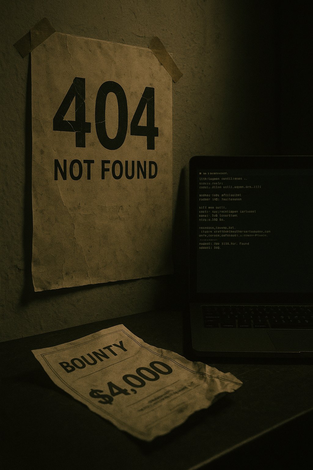 InfoSecComm's tweet card. Most hunters scroll past a 404. I didn’t and that single dead-looking endpoint turned into a $4,000 bounty.