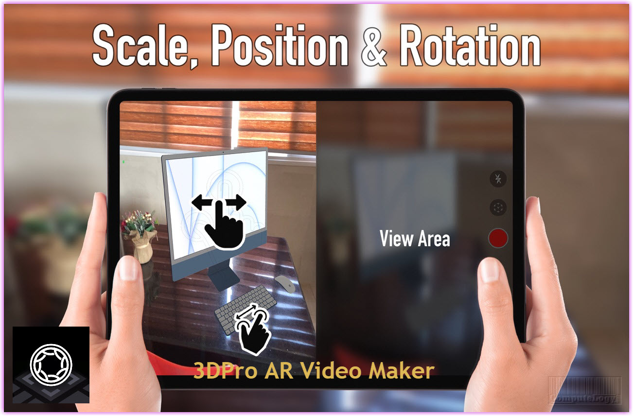 computelogy's tweet card. Right now you can get 3DPro AR Video Maker App for Free for iPhone & iPad from Apple App Store. This is a time limited offer