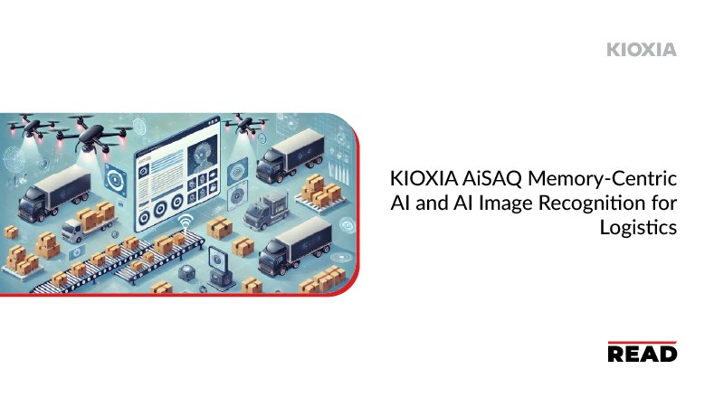 Read_Magazine21's tweet card. Kioxia Corporation has launched an AI image recognition technology. This tool automatically identifies products in logistics workflows.