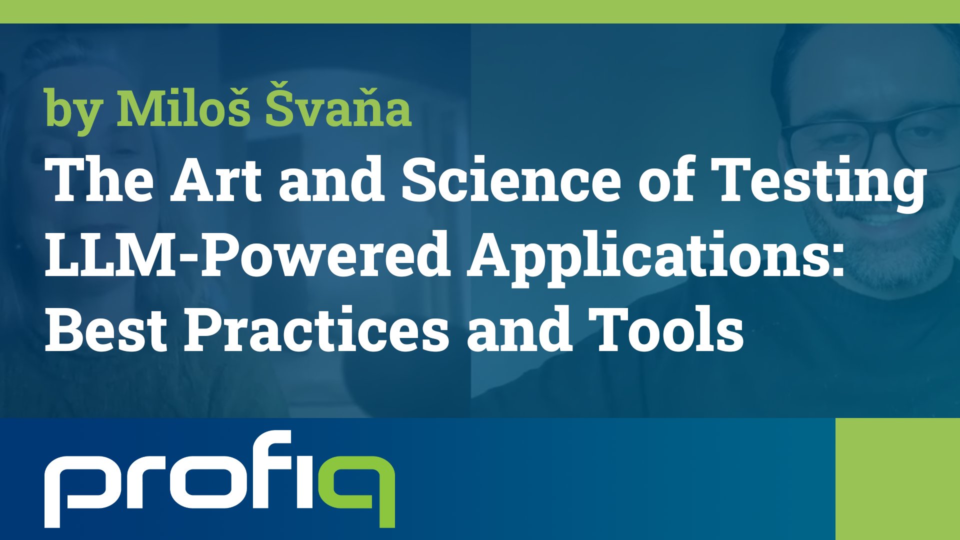 profiqtw's tweet card. Testing is crucial for producing reliable software. As an industry, we know a lot about testing, or at least about testing conventional software. The recent democratization of AI and LLMs enabled...