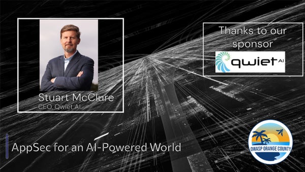 OWASPOC's tweet card. Stream it live: https://us06web.zoom.us/j/88108615142?pwd=28kjrDb2JNdA0ApHla8HuAJIobJVfW.1 **NOTE: The following will be in effect and mandatory for this meeting venue.**